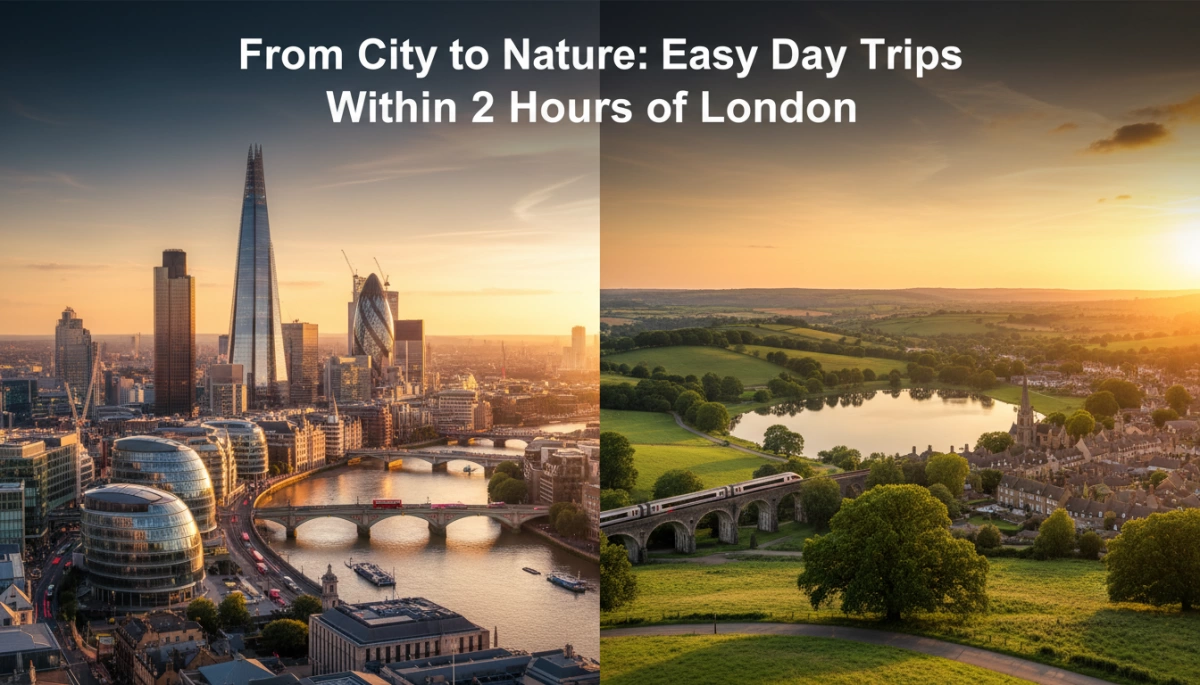 From City to Nature Easy Day Trips Within Two Hours of London