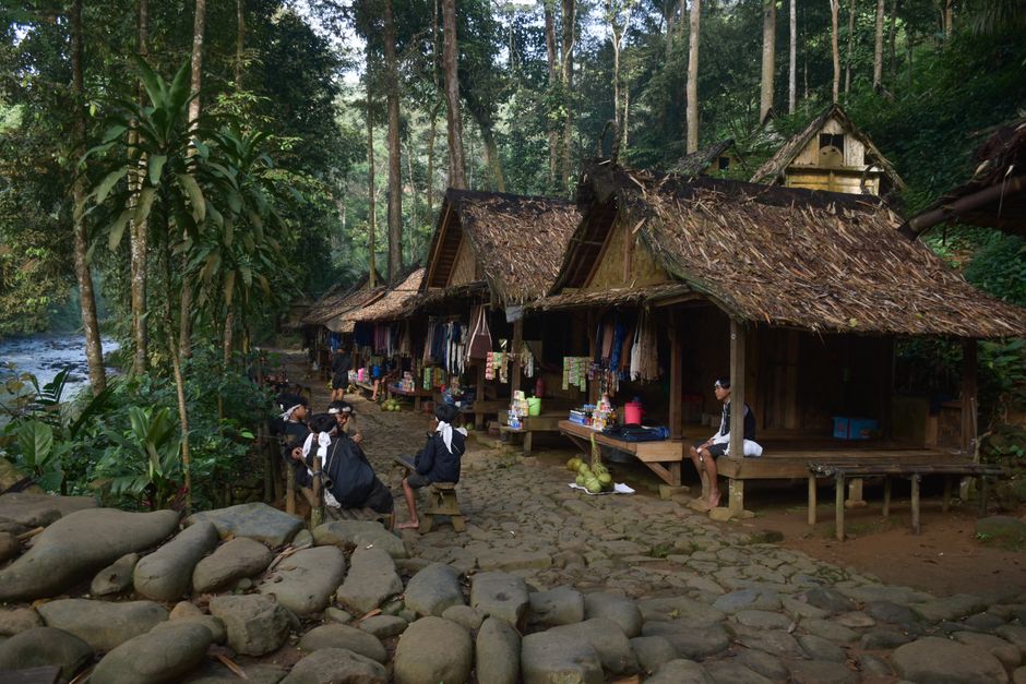 Explore the tranquil traditional village nestled in Banten's lush forest, showcasing local culture and serene nature.